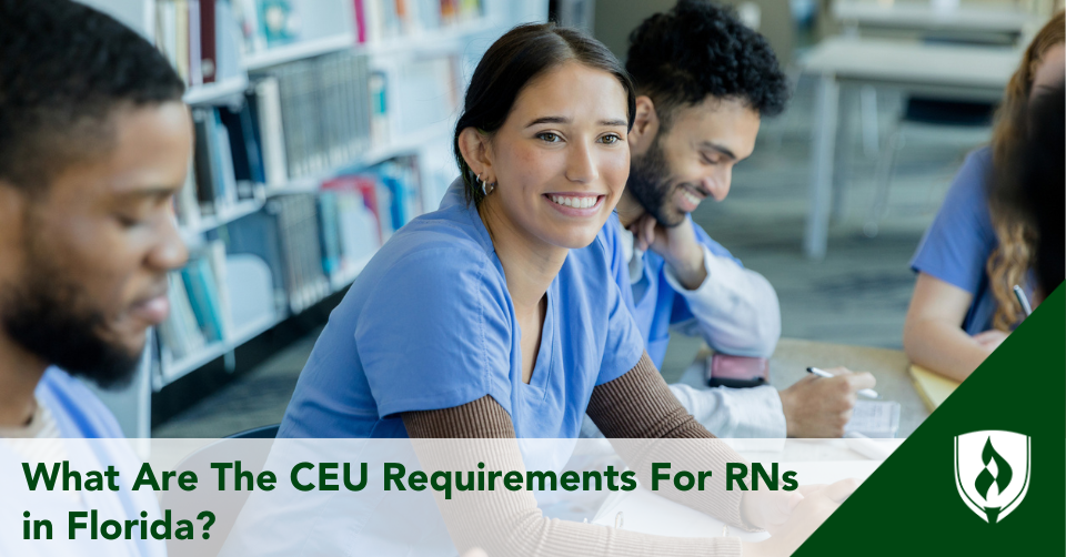 What are the CEU requirements for RNs in Florida?